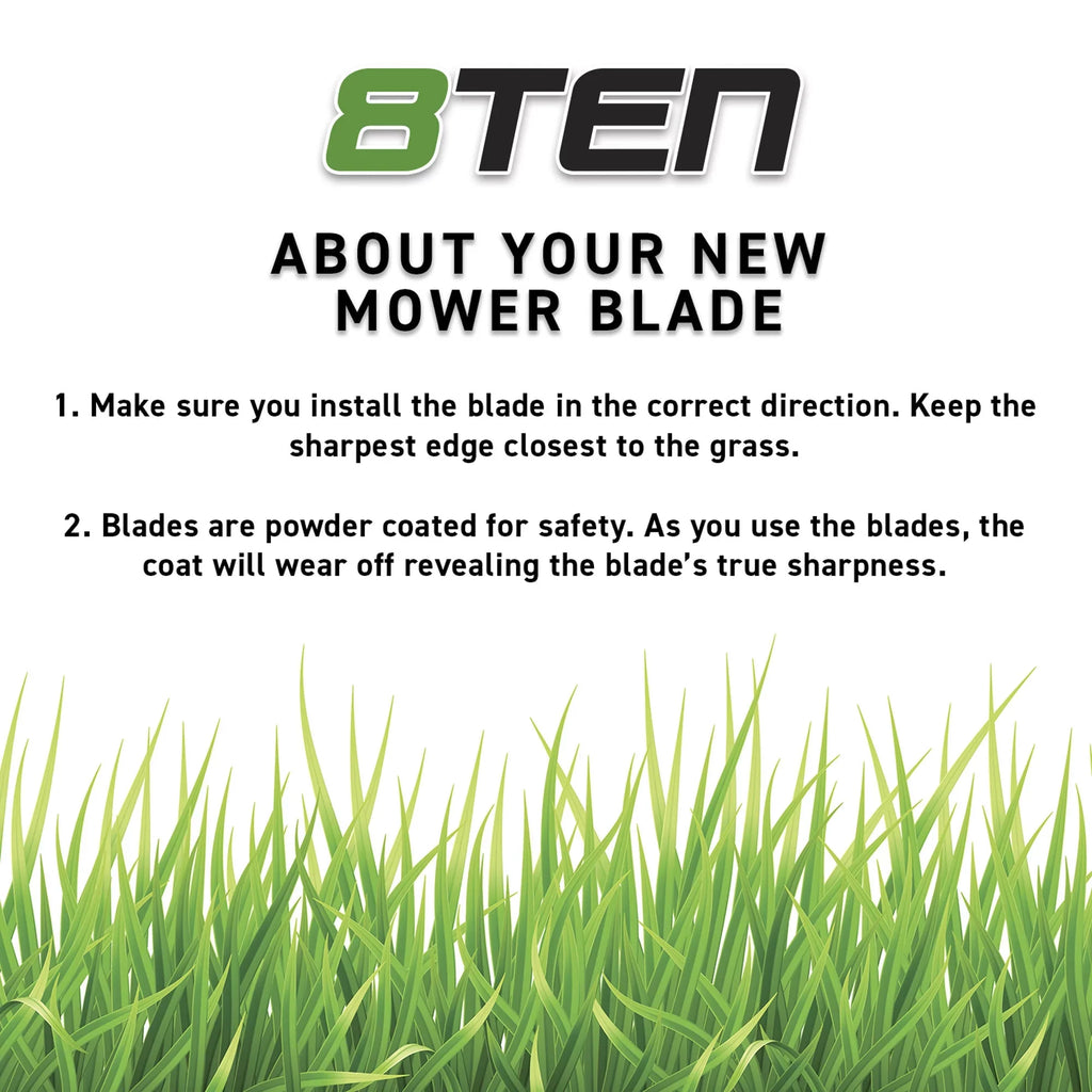 LawnRAZOR High Lift Blade 21 inch for  Cub Cadet 942-0641 810-