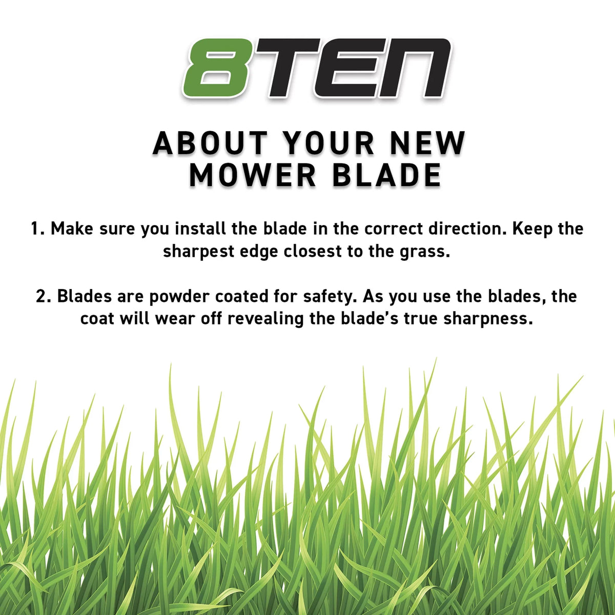 LawnRAZOR High Lift Blade 21 inch for  Cub Cadet 942-0641 810-