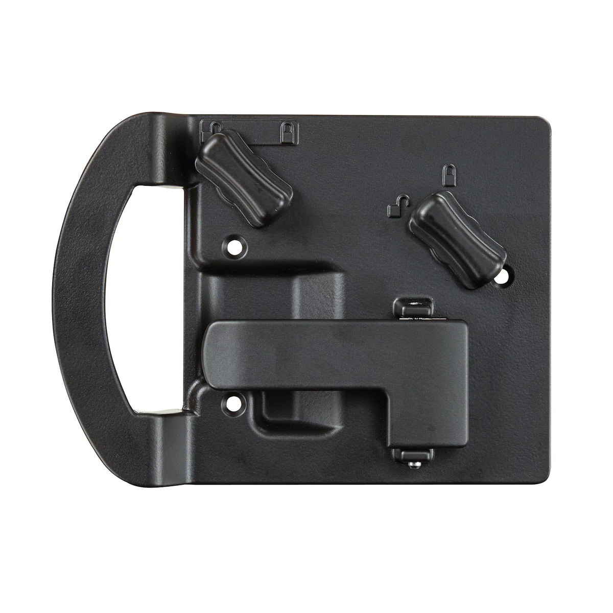 Designer  Black   Entrance Door Handle Hardware with Deadbolt