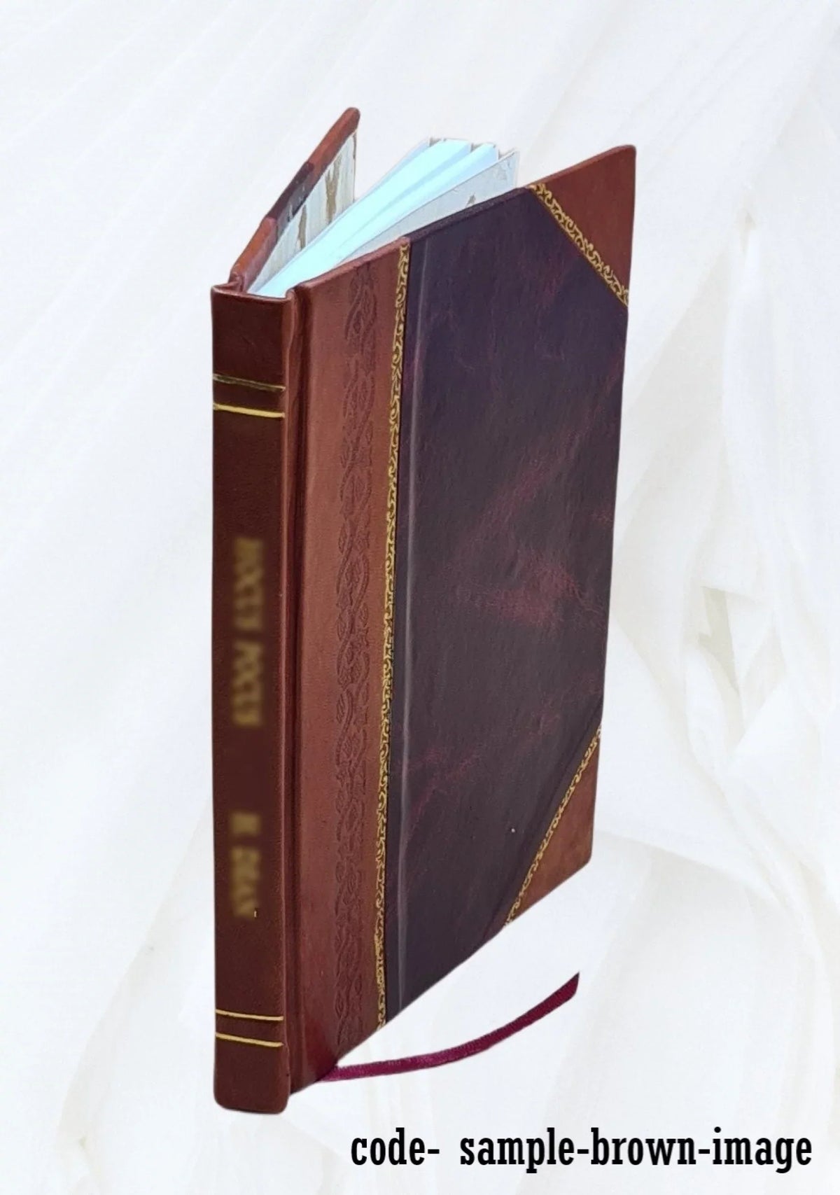 Ad oltranza : commedia in 4 atti / Edoardo Calandra. 1890 [Leather Bound]