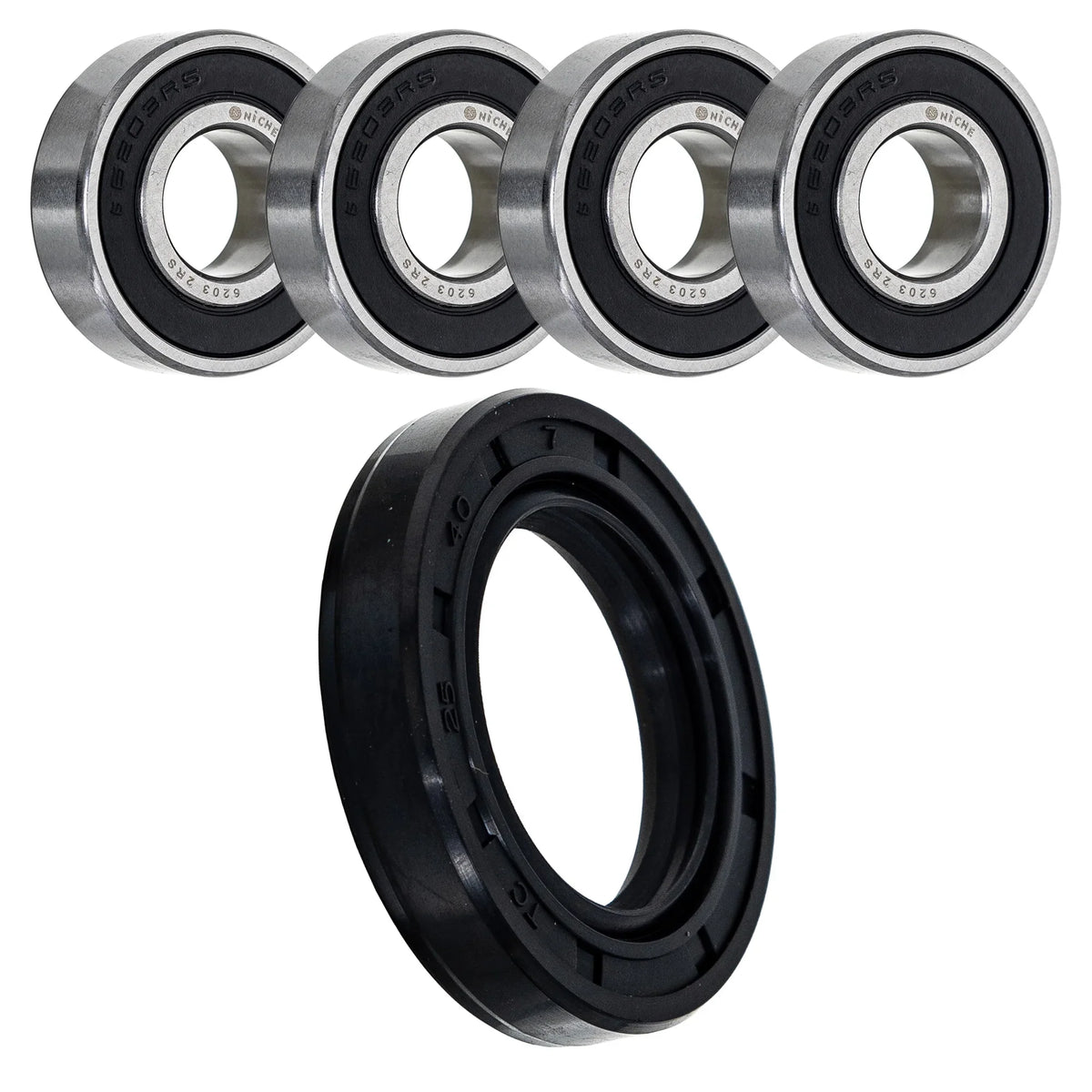 Niche Wheel Bearing Seal Kit for Yamaha    6203-2RS