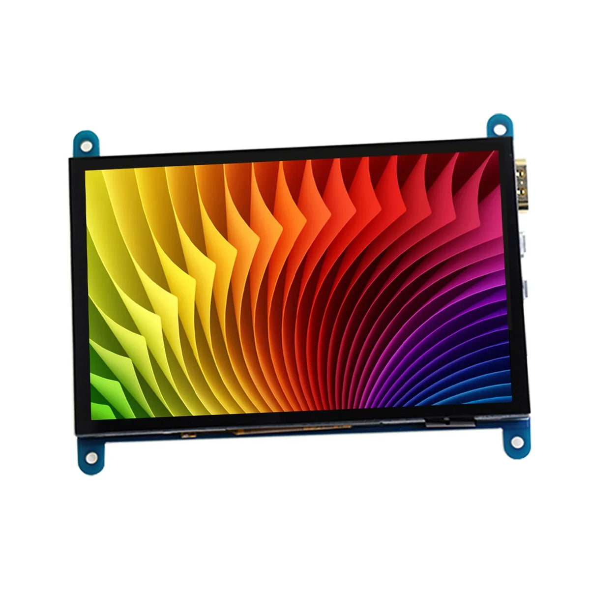Arealer 5 InchCapacitive Touchscreen Display 800*480 Resolution Small Portablewith USBInterface Compatible with Raspberry Pi Tool