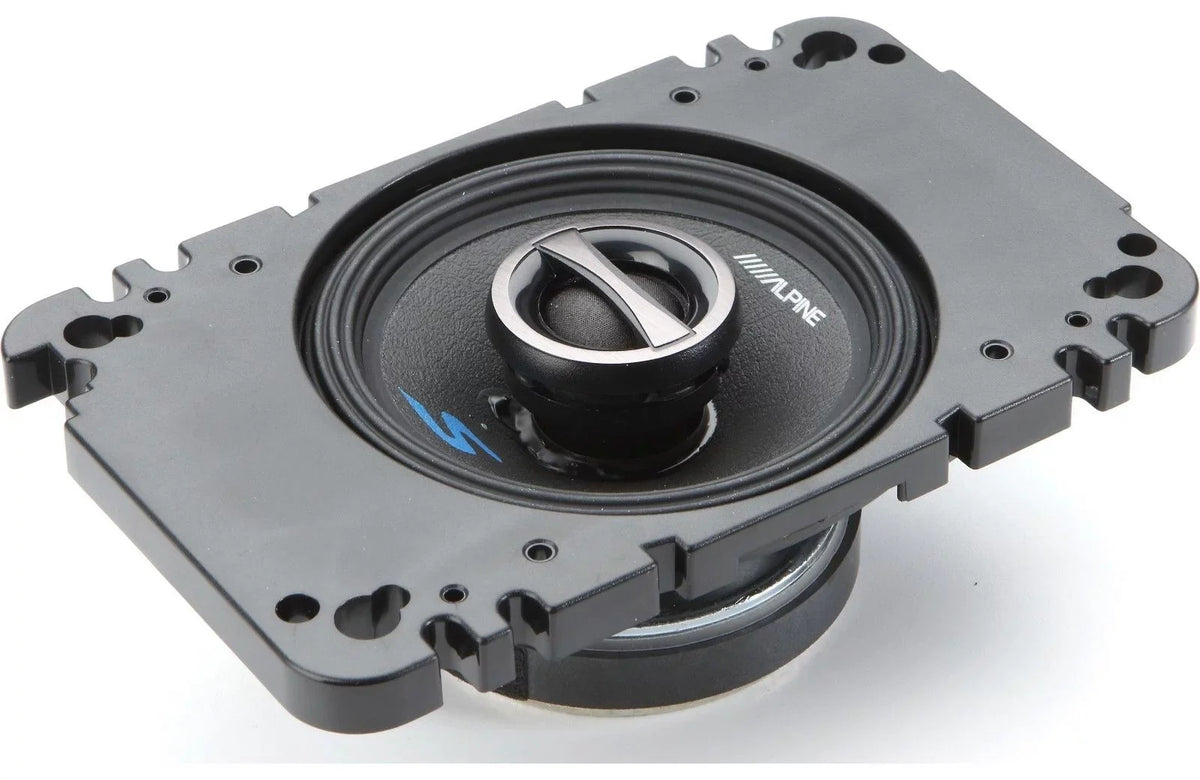 Alpine -Series 4 Coaxial 2-Way Speaker Set - -"