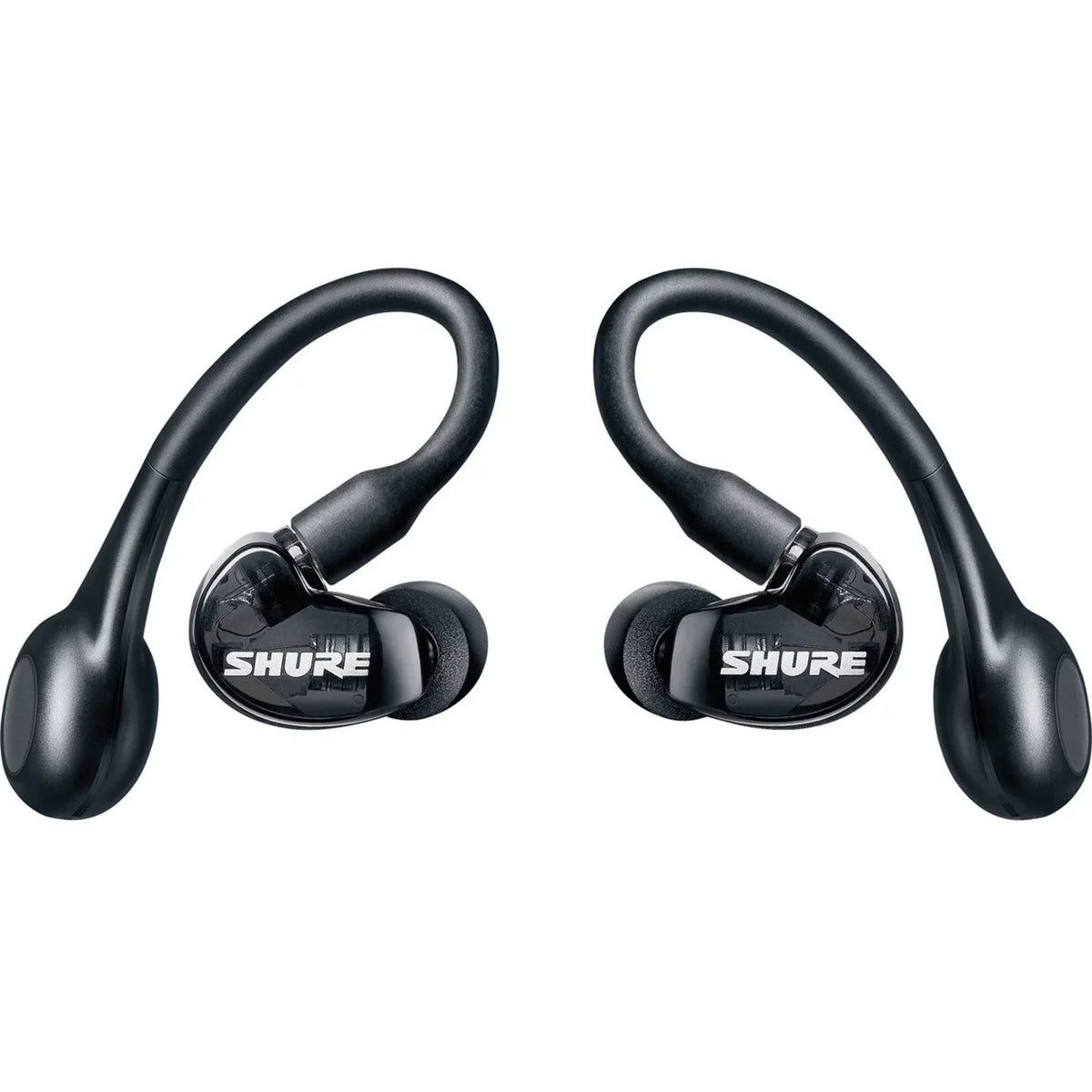 Shure  215  True Wireless Sound Isolating Earbuds with Bluetooth 5 Technology, Premium Audio with Deep Bass, Secure Fit Over-the-Ear, 32-Hour Battery Life, Fingertip Controls - (Gen 2) - Black