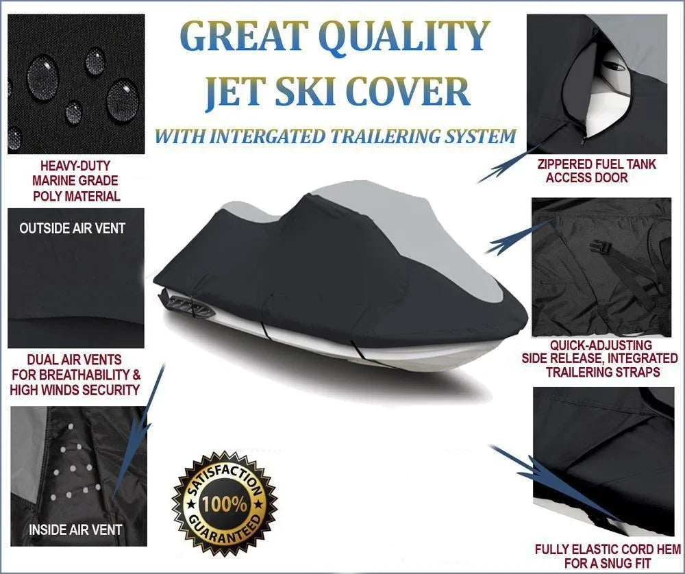 '- Jet Ski  Cover Compatible for Yamaha WaveRunner  800  1999-2001
