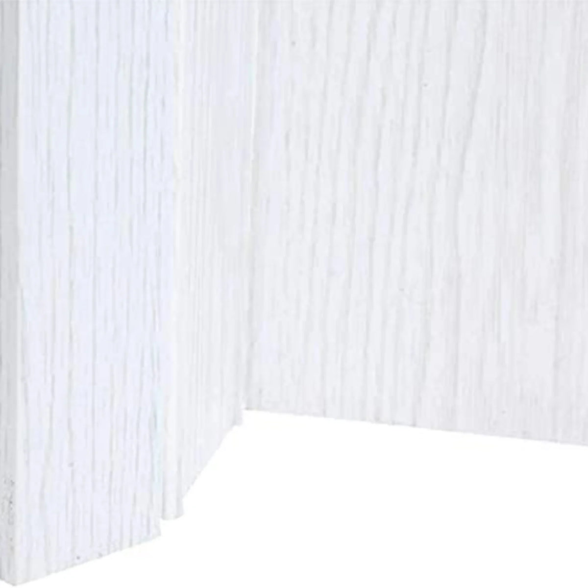 Home Products Via 36" x 80" Vinyl Hinged Single Folding Door, White