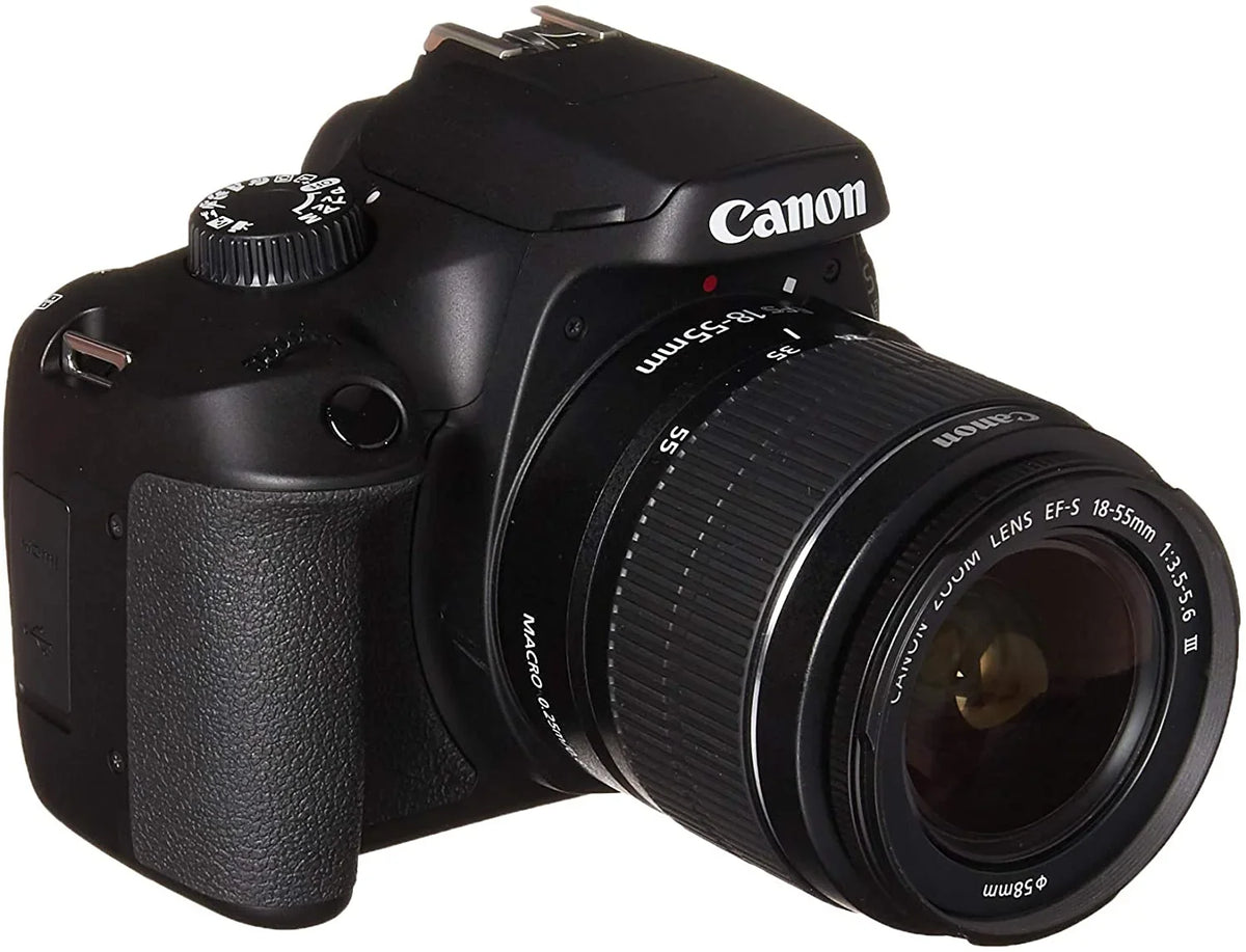 Canon  4000D Kit [18-55 ]  Camera, Wi-Fi Enabled, International Version - Black