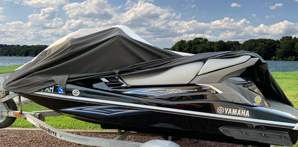 '- Jet Ski  Cover Compatible for Yamaha WaveRunner  800  1999-2001