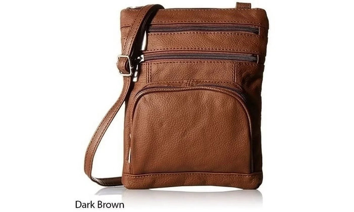 Super Soft Leather Plus Size Crossbody Bag