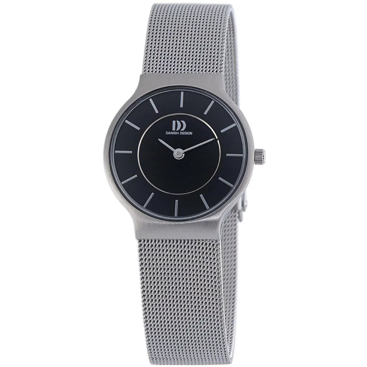 Danish Design  Black Dial Stainless Steel Quartz Classic Women's Watch
