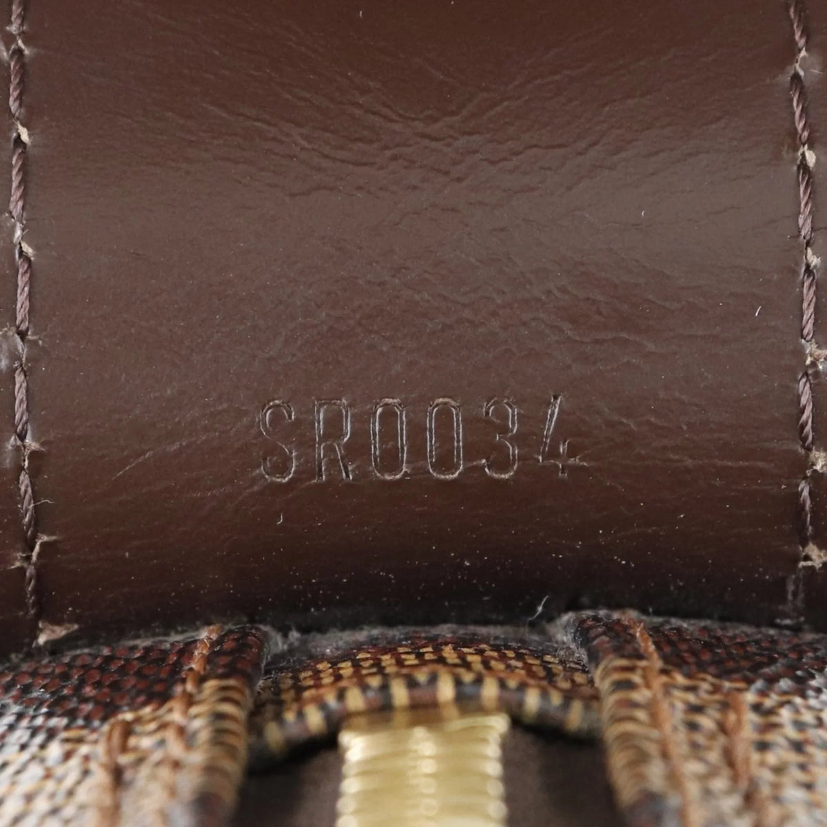 Pre-Owned   Louis Vuitton Naviglio  Damier Canvas Brown  Unisex Shoulder Bag (Fair)