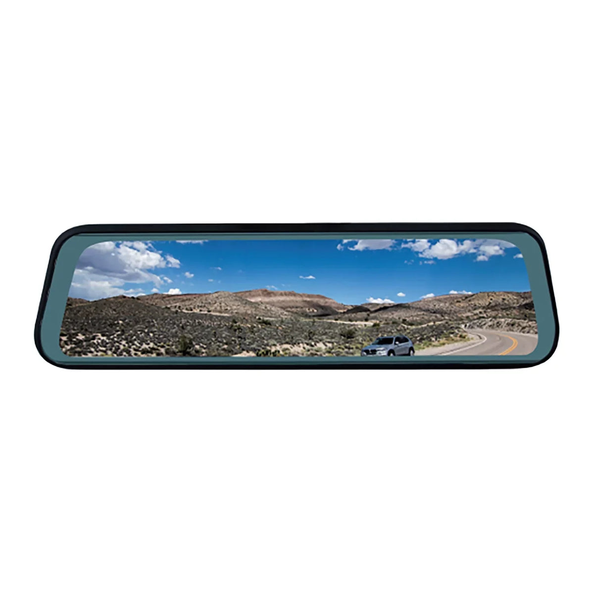 Vision , - 9.6-In. Black,  Full-Screen Rearview Mirror Monitor with Dual Mounting Options,