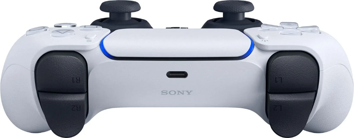 Sony Playstation 5 Disc Version Console with Extra White Controller, White  3D Headset and Surge PowerPack Battery Pack & Charge Cable Bundle