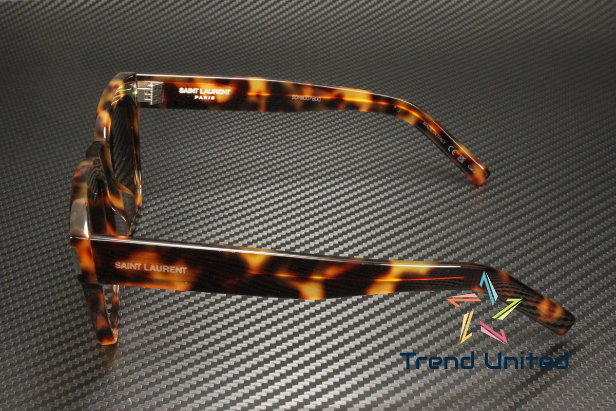 560 003 Squared Acetate Havana Brown 54 mm Unisex Sunglasses