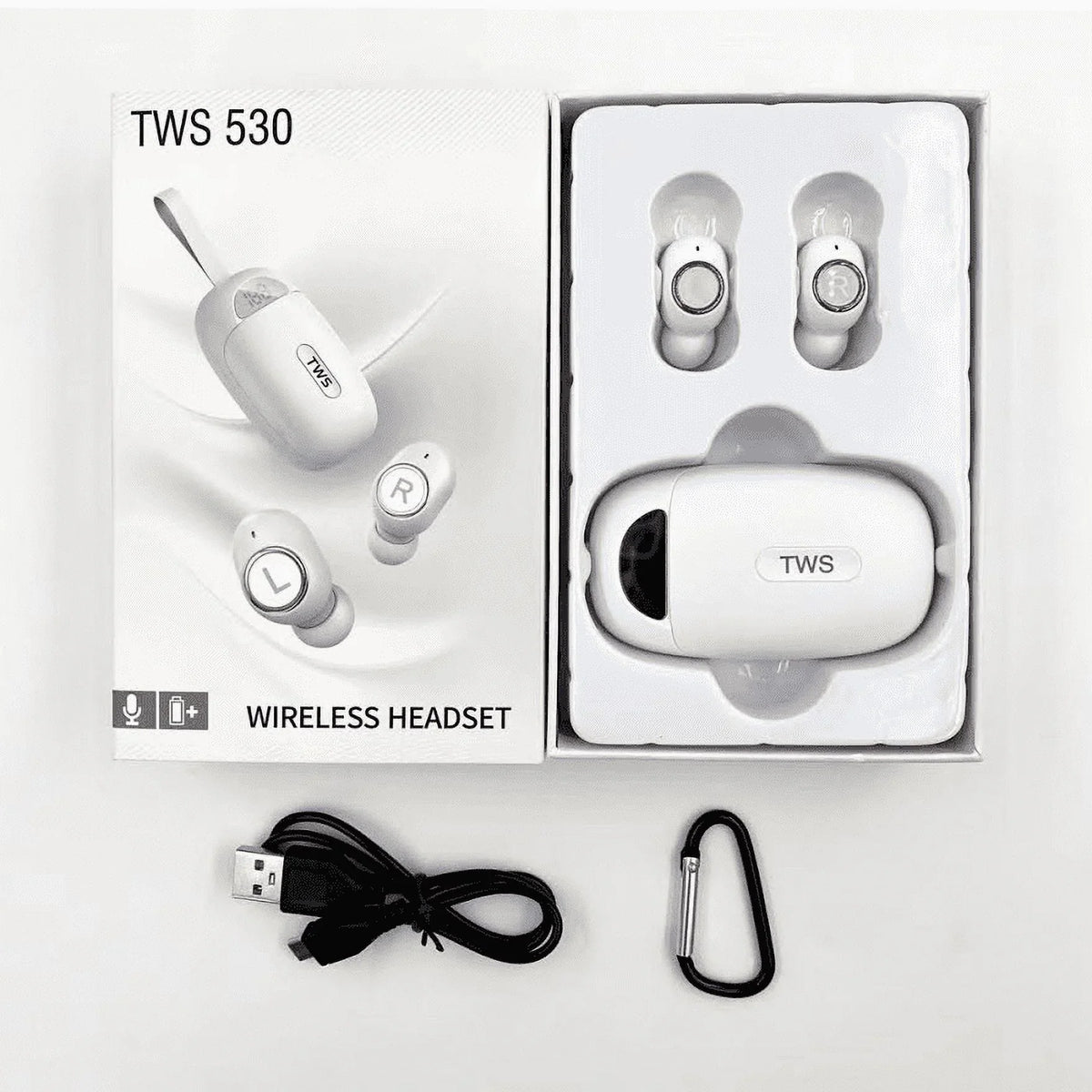 Wireless Earbuds For Samsung Galaxy  mini Duos , with Immersive Sound True 5.0 Bluetooth in-Ear Headphones with 2000mAh Charging Case Stereo Calls Touch Control  Sweatproof Deep Bass