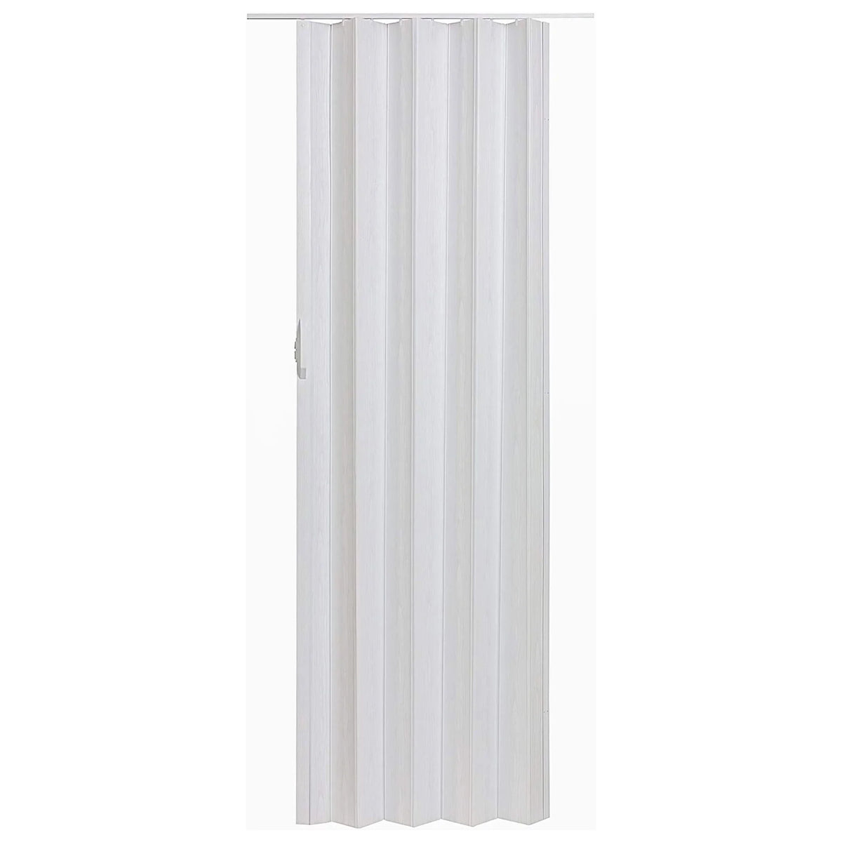 Home Products Via 36" x 80" Vinyl Hinged Single Folding Door, White