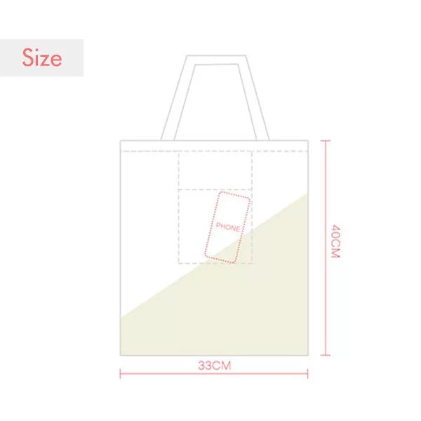 Am From Luxembourg Art Deco Fashion Expression Sack Canvas Tote Shoulder Bag