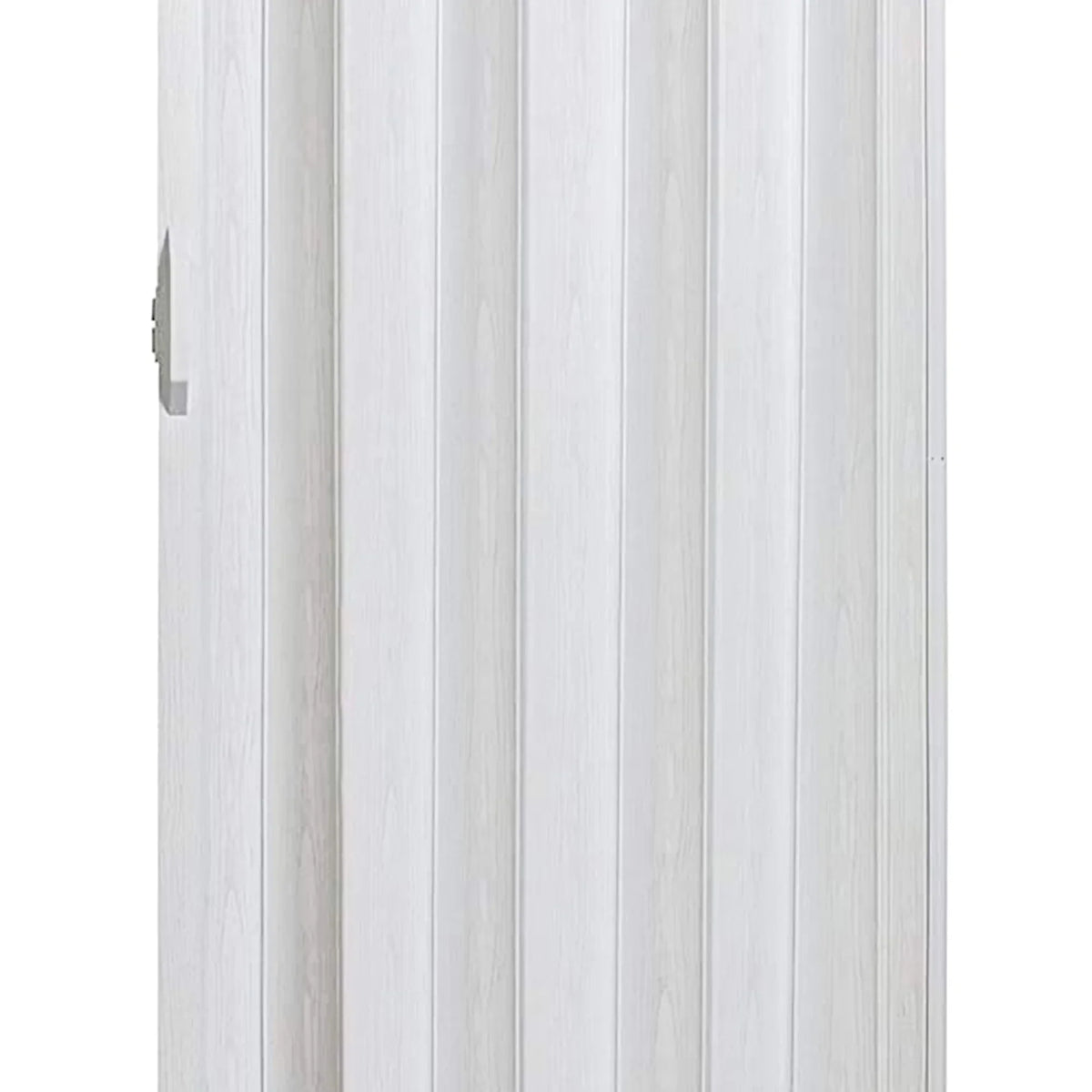 Home Products Via 36" x 80" Vinyl Hinged Single Folding Door, White