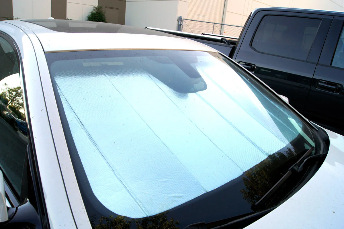 Tuningpros Custom Fit Windshield Sun Shade Protector, Sunshade Visor For 2018-2020 Volvo