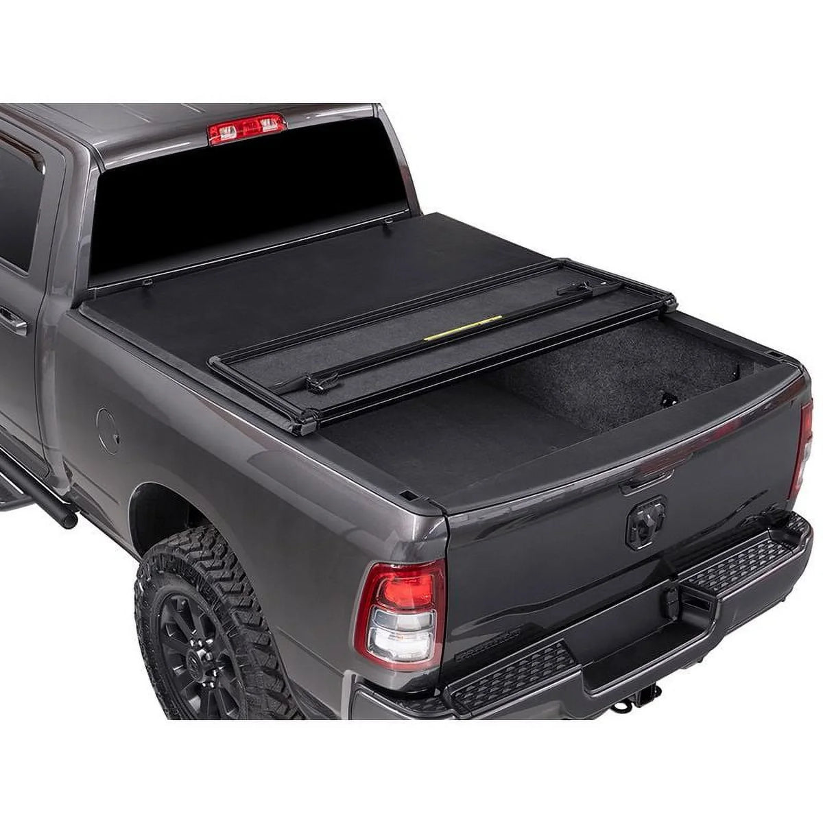 Tonno Pro | Hard Fold, Hard Folding Truck Bed Tonneau Cover | -154 | Fits 2007 - 2013 Chevy/ Silverado/Sierra 1500 6' 7" Bed (78.7")